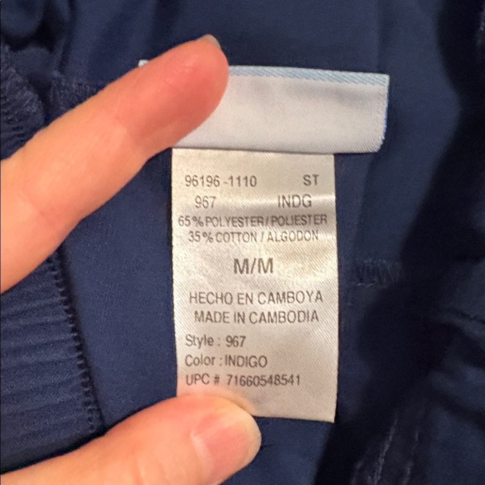 SB Scrubs Navy Blue Women's Pants - Picture 3 of 4